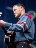 Zach Bryan Red And Blue Shirt
