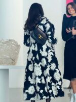 And Just Like That S02 Kristin Davis Floral Trench Coat