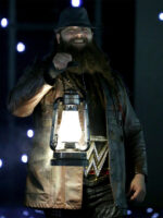 WWE Bray Wyatt Brown Leather Jacket