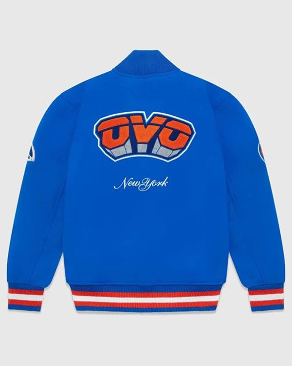OVO NBA New York Knicks Varsity Jacket