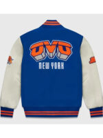 OVO New York Knicks Varsity Jacket