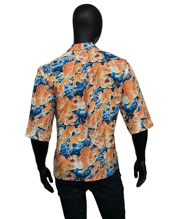 Platonic 2023 Seth Rogen Printed Oversized Floral Shirt
