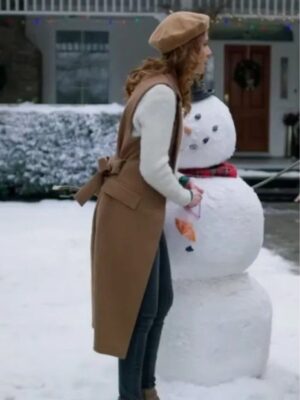 12 Dares Of Christmas 2023 Brittany Underwood Brown Coat