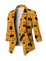 Halloween Pumpkin Blazer