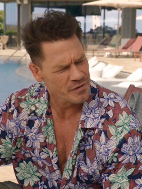 Vacation Friends S02 John Cena Floral Shirt