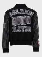Off White Golden Ratio Varsity Jacket