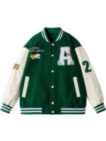 Hip Hop Puzzle Letterman Jacket