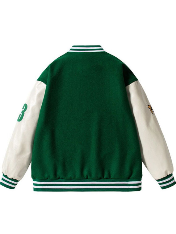 Hip Hop Puzzle Letterman Jacket