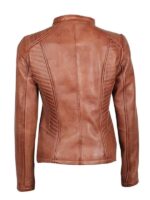 Women’s Brown Leather Jacket