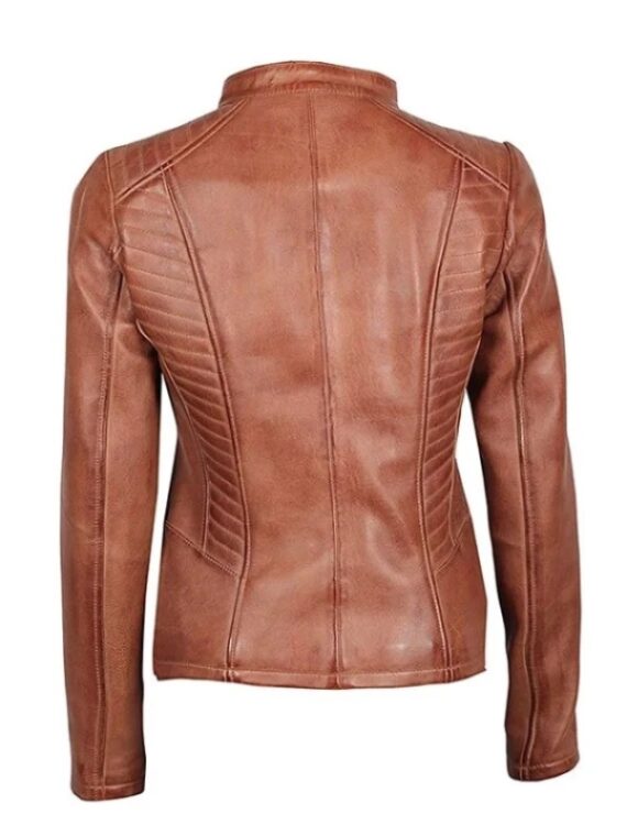 Women’s Brown Leather Jacket