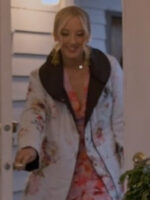 Love Is Blind S04 Chelsea Griffin Floral Puffer Coat