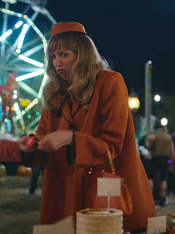 The Curse Of Bridge Hollow Lauren Lapkus Orange Halloween Coat