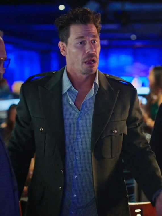 Vacation Friends 2 John Cena Green Coat