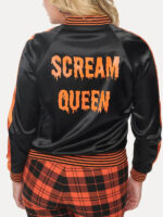 Scream Queen Satin Bomber Jacket