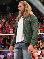 WWE Edge Green Leather Jacket