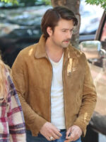 It Ends With Us 2024 Brandon Sklenar Brown Jacket