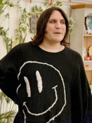 Bake Off Noel Fielding Smiling Face Sweater