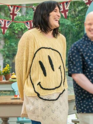 Bake Off Noel Fielding Smiling Face Jumper