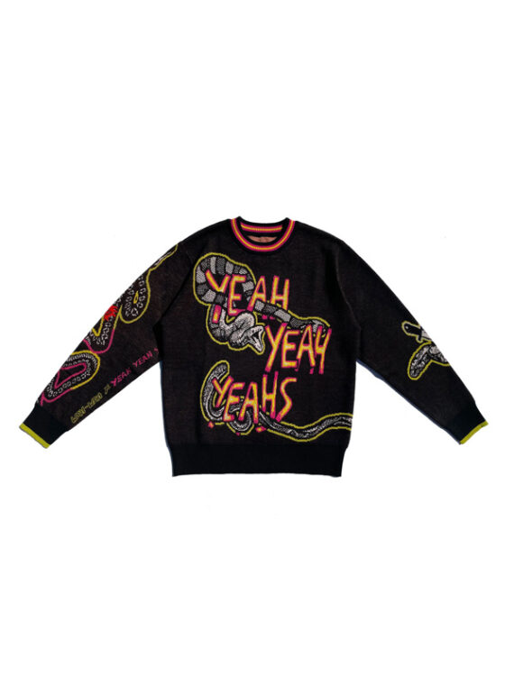 Bake Off Noel Fielding YEAH YEAH YEAHS Snake Jumper