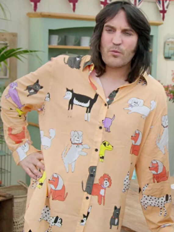 Bake Off Noel Fielding Dog Shirt