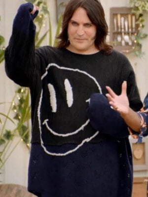 Bake Off Noel Fielding Smiling Face Sweater