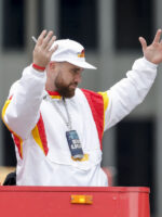 Travis Kelce Super Bowl Parade Jacket