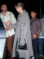 SNL Taylor Swift Eagles Game Plaid Coat