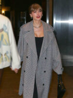 SNL Taylor Swift Eagles Game Plaid Coat
