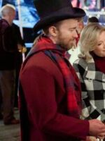 Mystic Christmas 2023 Chandler Massey Maroon Coat