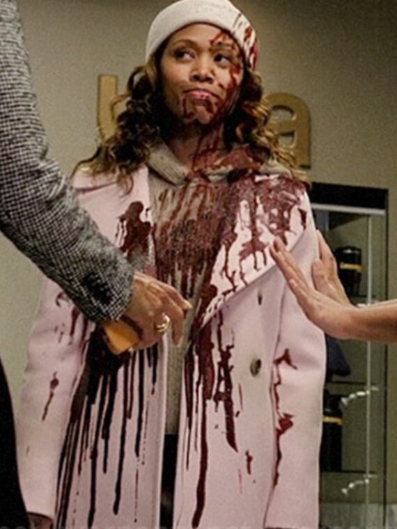 The Morning Show S03 Nicole Beharie Pink Coat