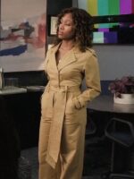 The Morning Show S03 Nicole Beharie Trench Jumpsuit
