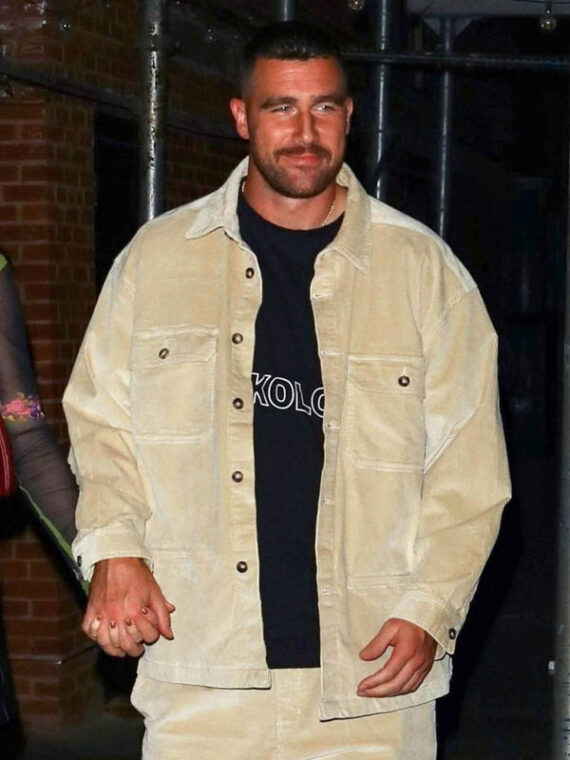 Travis Kelce Corduroy Jacket