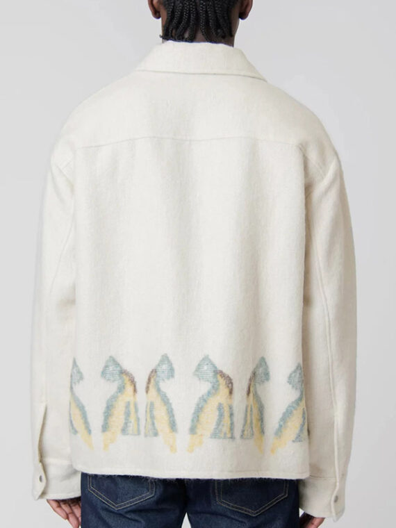 Travis Kelce Bird Fil Coupe Jacket