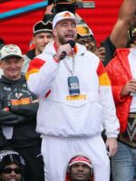 Travis Kelce Super Bowl Parade Jacket