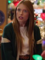 Under The Christmas Sky 2023 Sydney Sabiston Green Sweater