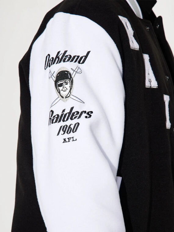 Oakland Raiders Varsity Jacket