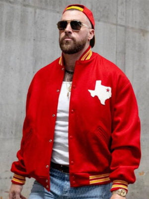 Travis Kelce Dallas Texans Jacket