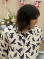 Bake Off Noel Fielding Bird Printed Shirt