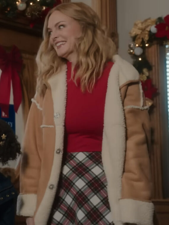 Best Christmas Ever 2023 Heather Graham Brown Jacket
