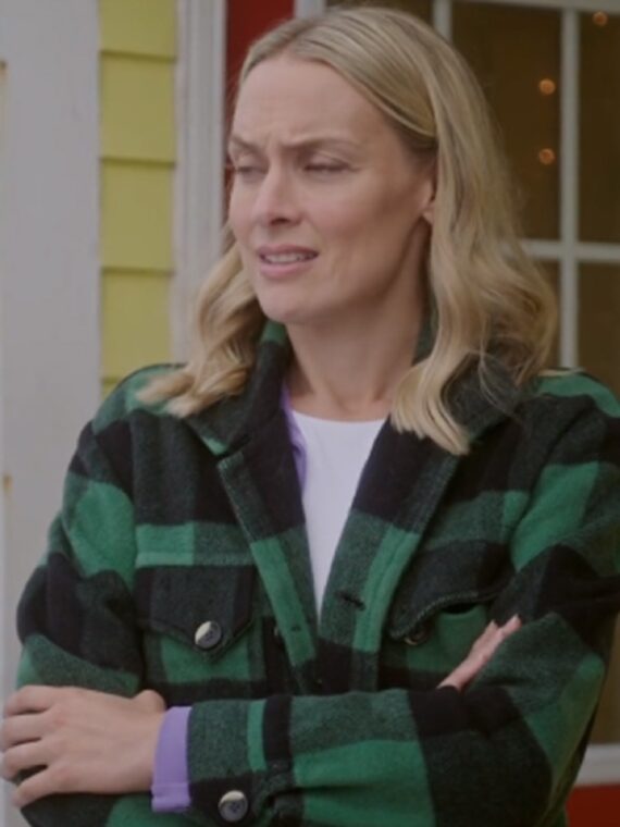 Christmas Island 2023 Rachel Skarsten Plaid Jacket