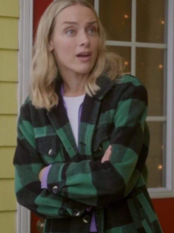 Christmas Island 2023 Rachel Skarsten Plaid Jacket