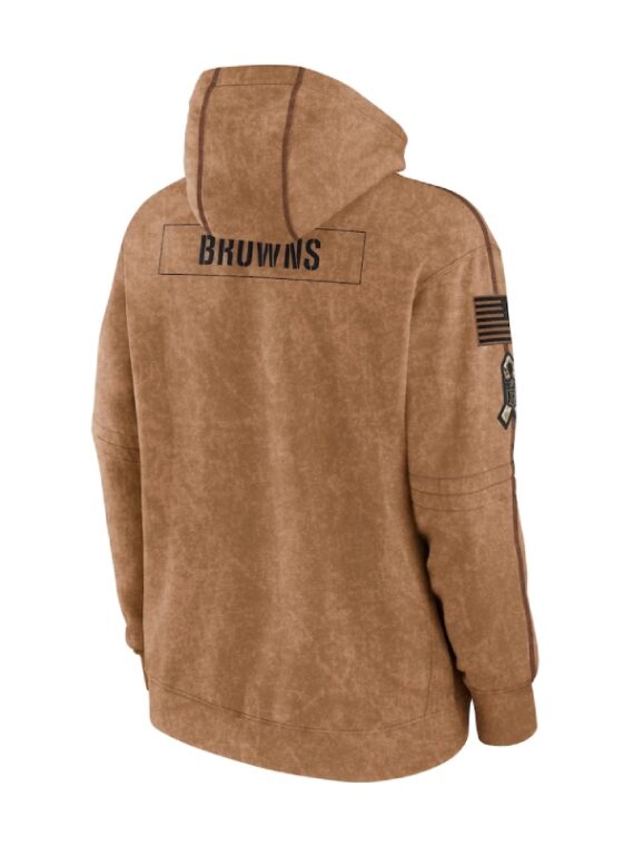 Cleveland Browns Salute To Service Hoodie