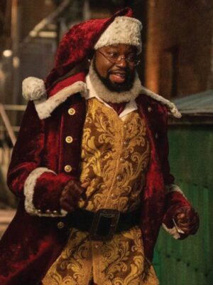 Dashing Through the Snow Santa Claus Coat