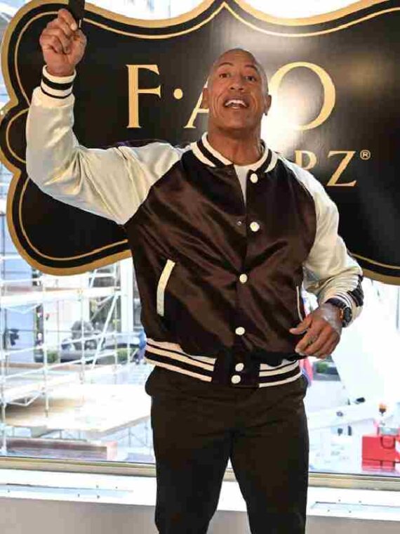 Dwayne Johnson FAO Schwarz Varsity Jacket