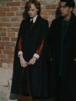 A Haunting in Venice 2023 Emma Laird Black Coat