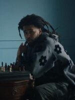 J. Cole First Person Shooter Flower Hoodie