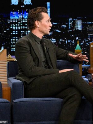 Loki The Tonight Show Tom Hiddleston Suit