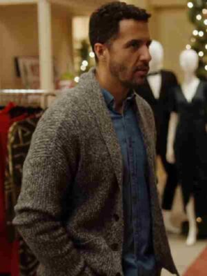 Mom’s Christmas Boyfriend 2023 Zach Smadu Cardigan