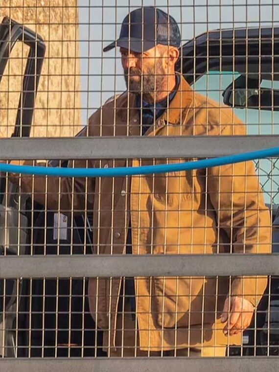 Mr. Clay The Beekeeper 2024 Brown Jacket