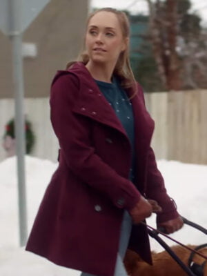 Peyton My Christmas Guide 2023 Amber Marshall Hooded Coat